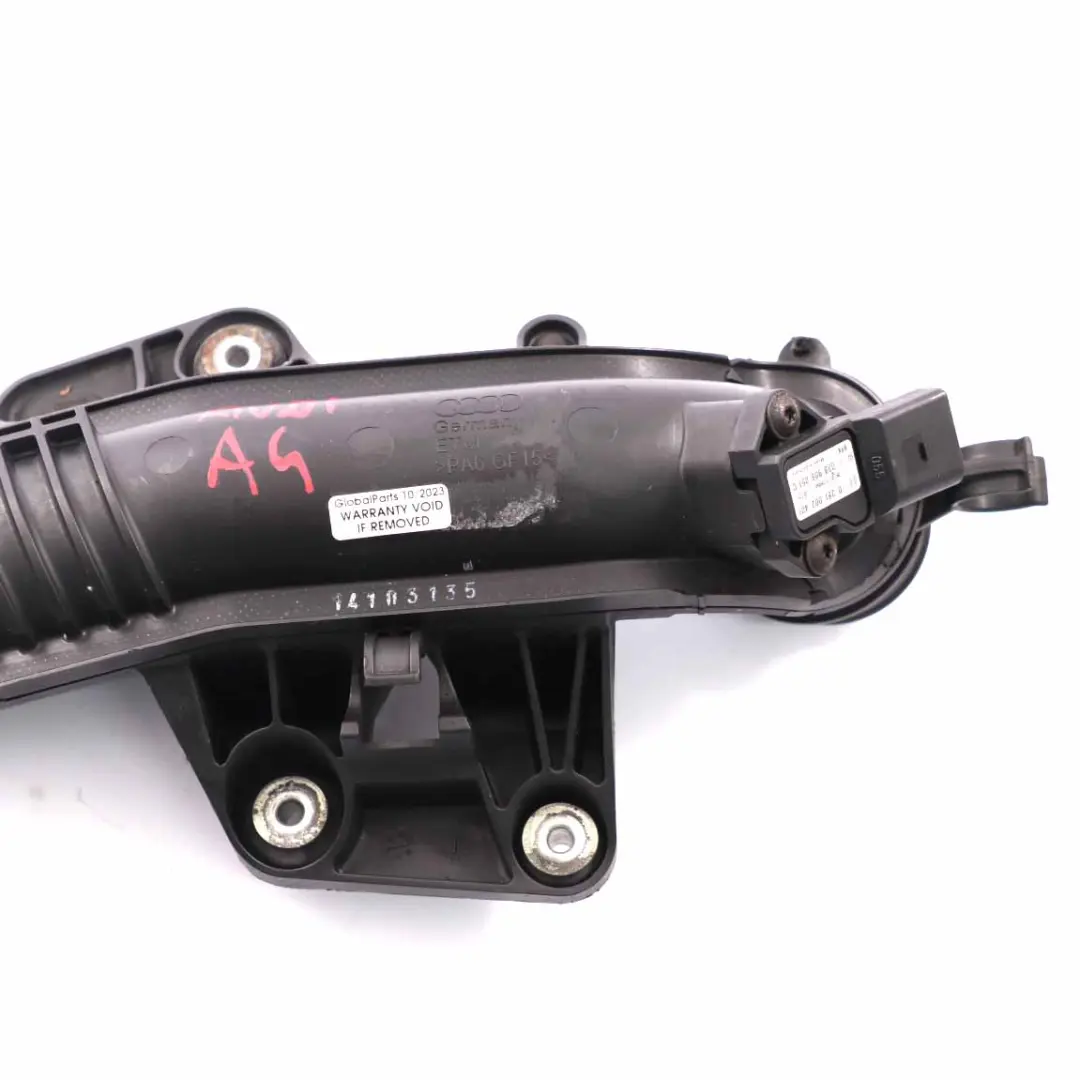 Audi A4 B8 2.0 TDI Tubo de Carga Intercooler Admisión de Aire MAP - SKU 8K0145673AE - Número de pieza 8K0145673AE