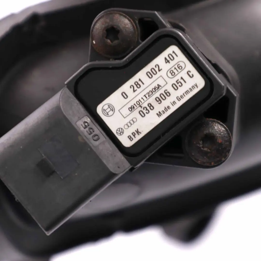 Audi A4 B8 2.0 TDI Tubo de Carga Intercooler Admisión de Aire MAP - SKU 8K0145673AE - Número de pieza 8K0145673AE