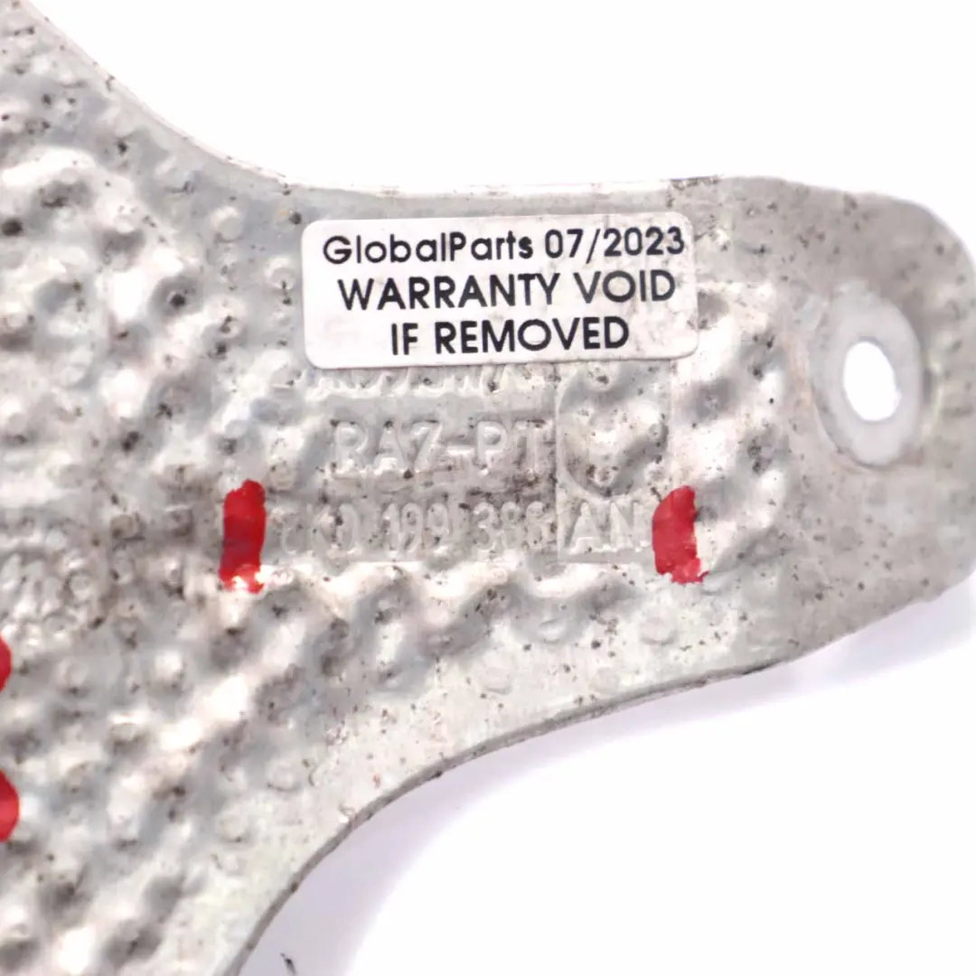Audi A4 B8 2.0 TDI Engine Mount Heat Shield Covering Plate - SKU 8K0199388AN - Part number 8K0199388AN
