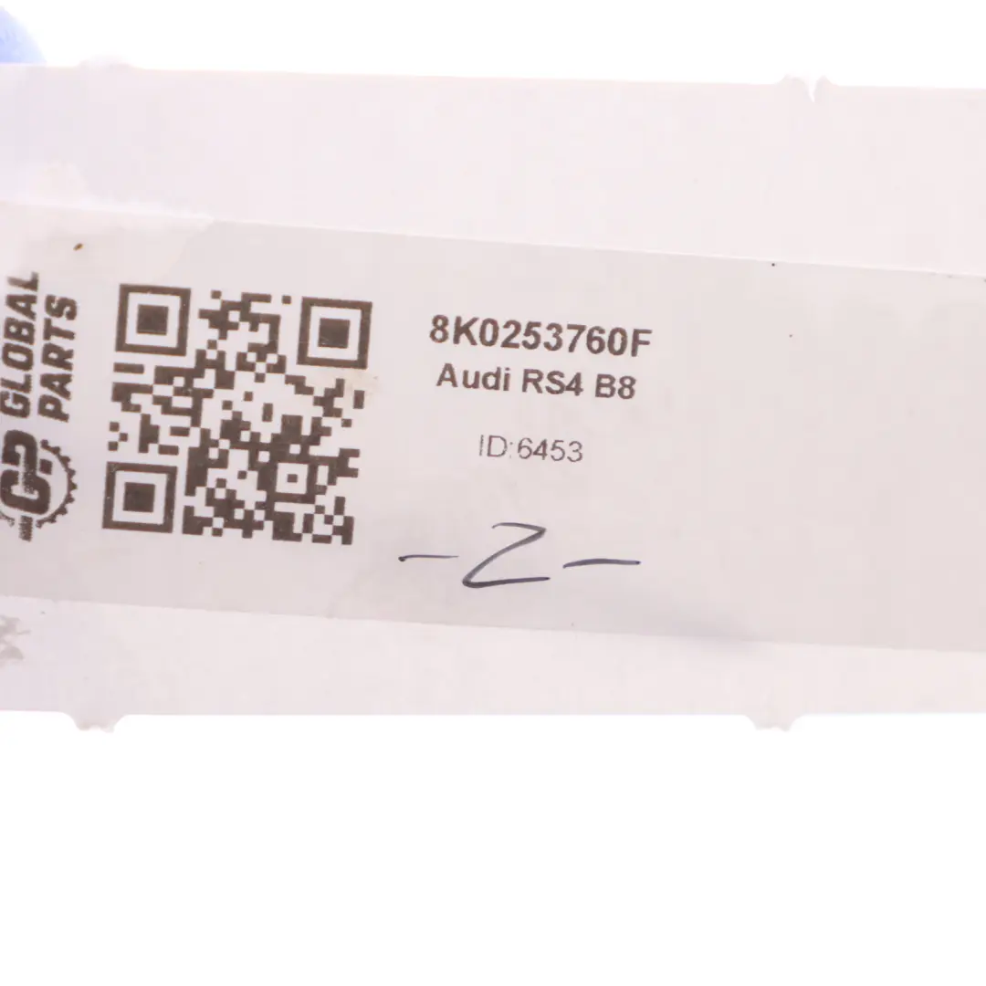 CFSA Vacuum Hose Line Pipe Driving Tube to Audi A4 RS4 B8 4.2 FSI with Part number 8K0253760F Audi A4 RS4 B8 4.2 FSI CFSA Vacuum Hose Line Pipe Driving Tube - SKU 8K0253760F - Part number 8K0253760F