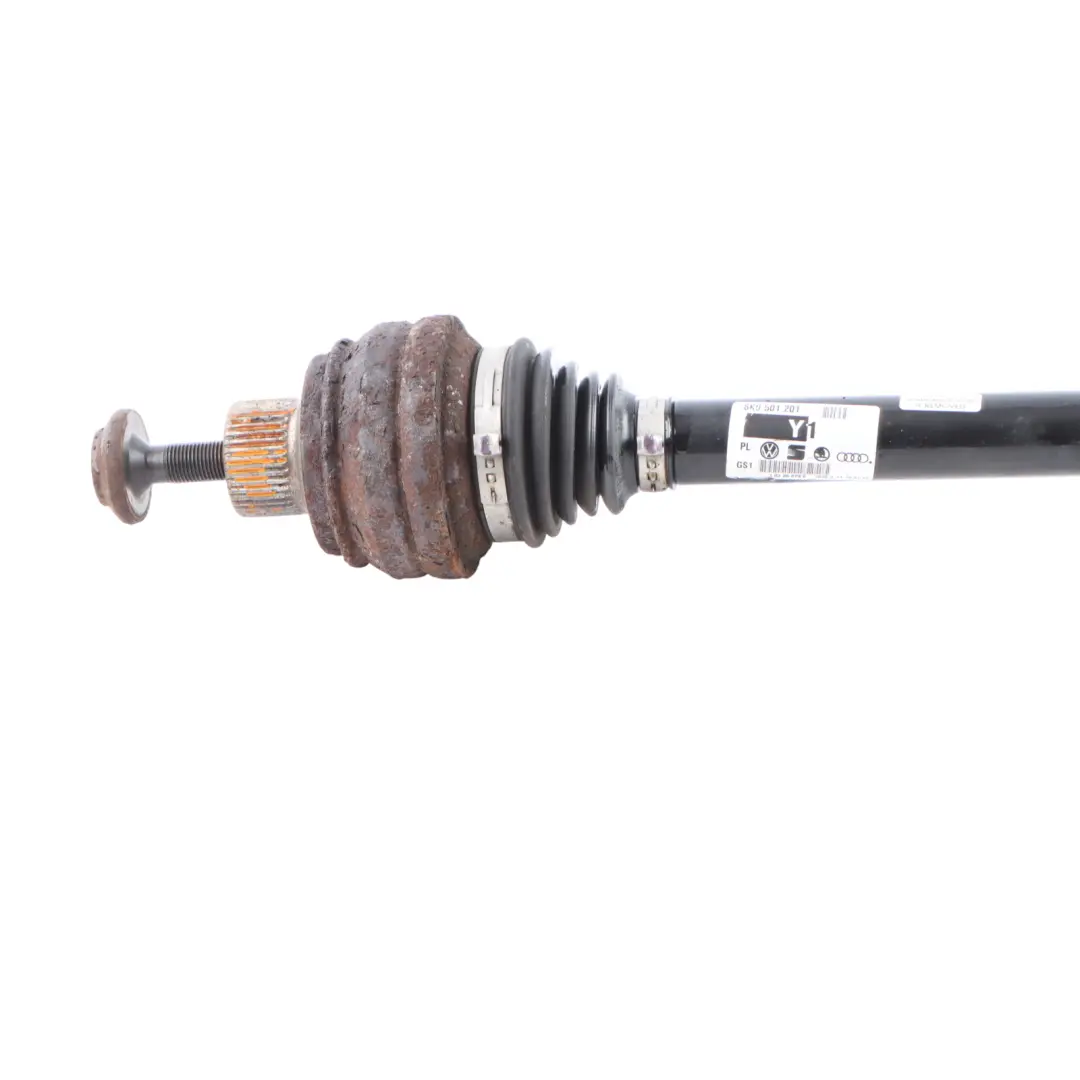 Shaft Rear Axle Left N/S Driveshaft to Audi RS4 B8 Drive with Part number 8K0501201 Audi RS4 B8 Drive Shaft Rear Axle Left N/S Driveshaft - SKU 8K0501201 - Part number 8K0501201