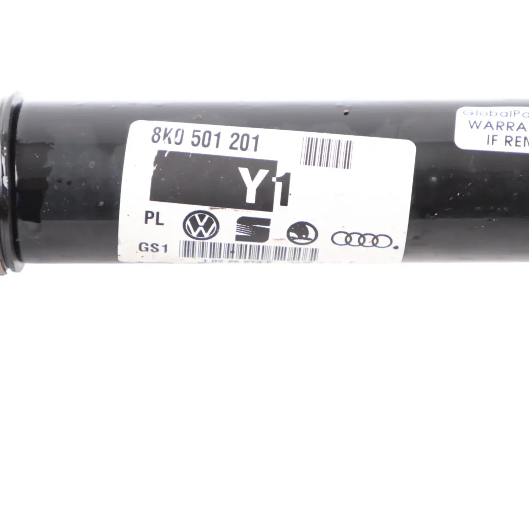 Shaft Rear Axle Left N/S Driveshaft to Audi RS4 B8 Drive with Part number 8K0501201 Audi RS4 B8 Drive Shaft Rear Axle Left N/S Driveshaft - SKU 8K0501201 - Part number 8K0501201
