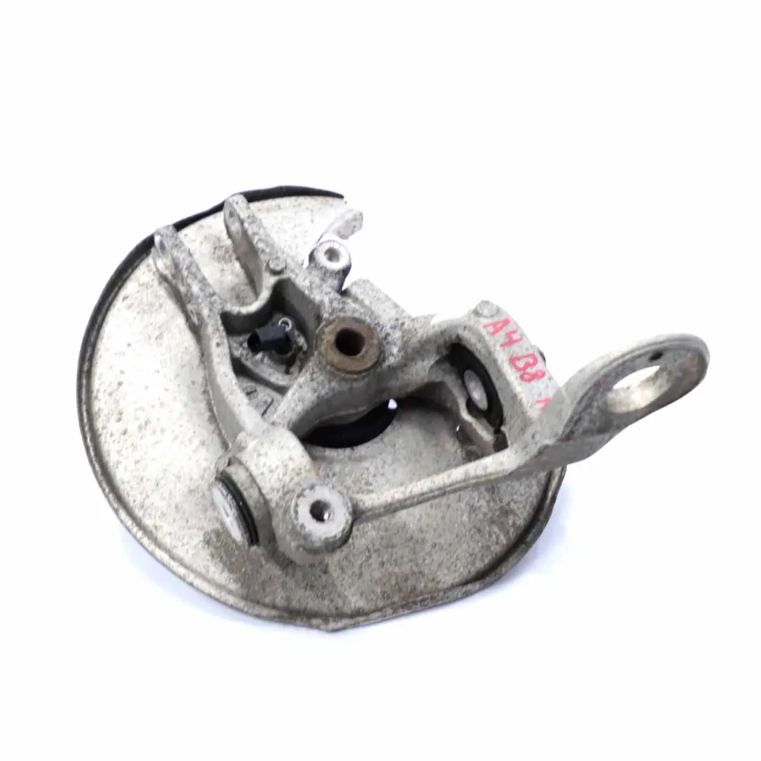 Zwrotnica Piasta Koła Lewa Tył do Audi A4 B8 A5 8T o numerze 8K0505435AB Audi A4 B8 A5 8T Zwrotnica Piasta Koła Lewa Tył - SKU 8K0505435AB - Numer Części 8K0505435AB