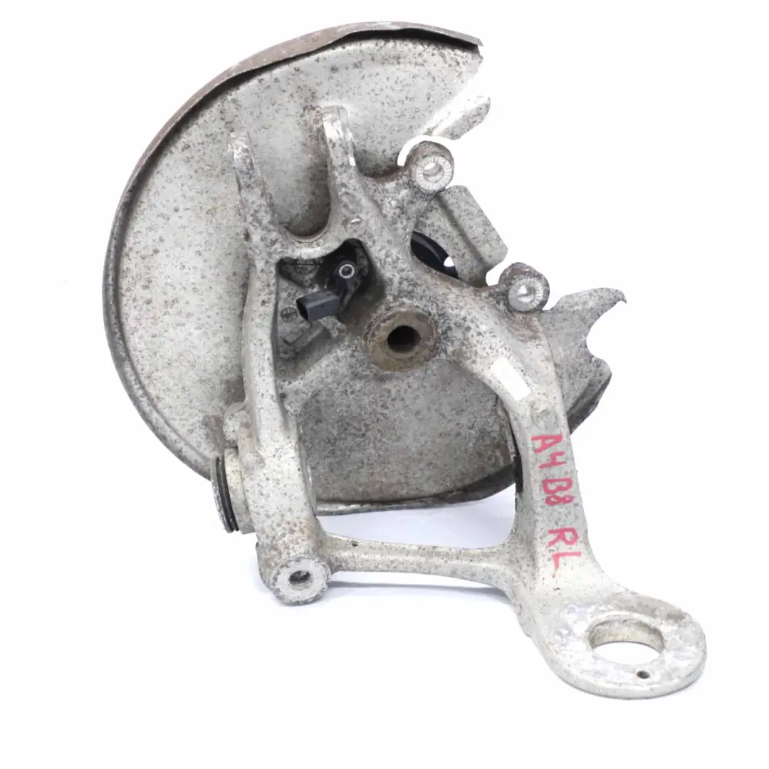 Hub Spindle Knuckle Rear Left N/S to Audi A4 B8 A5 8T Wheel with Part number 8K0505435AB Audi A4 B8 A5 8T Wheel Hub Spindle Knuckle Rear Left N/S - SKU 8K0505435AB - Part number 8K0505435AB