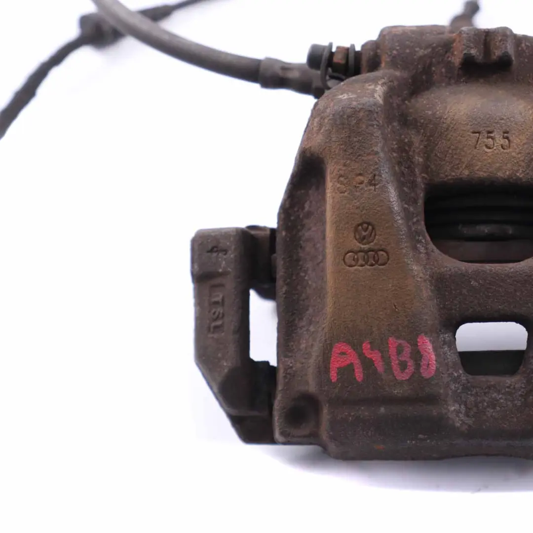 Bremssattel vorne links Radbremseinheit Gehäuse für Audi A4 B8 mit Teilenummer 8K0615123C Audi A4 B8 Bremssattel vorne links Radbremseinheit Gehäuse - SKU 8K0615123C - Teilenummer 8K0615123C