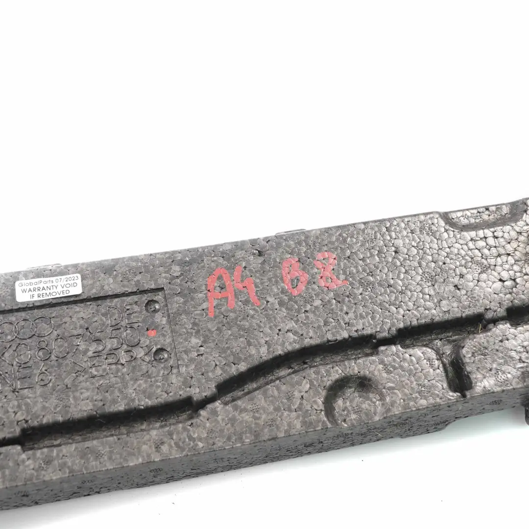 Audi A4 B8 Stoßstange vorne Stoßdämpfer Verstärkung Crash Schaumstoff - SKU 8K0807550 - Teilenummer 8K0807550