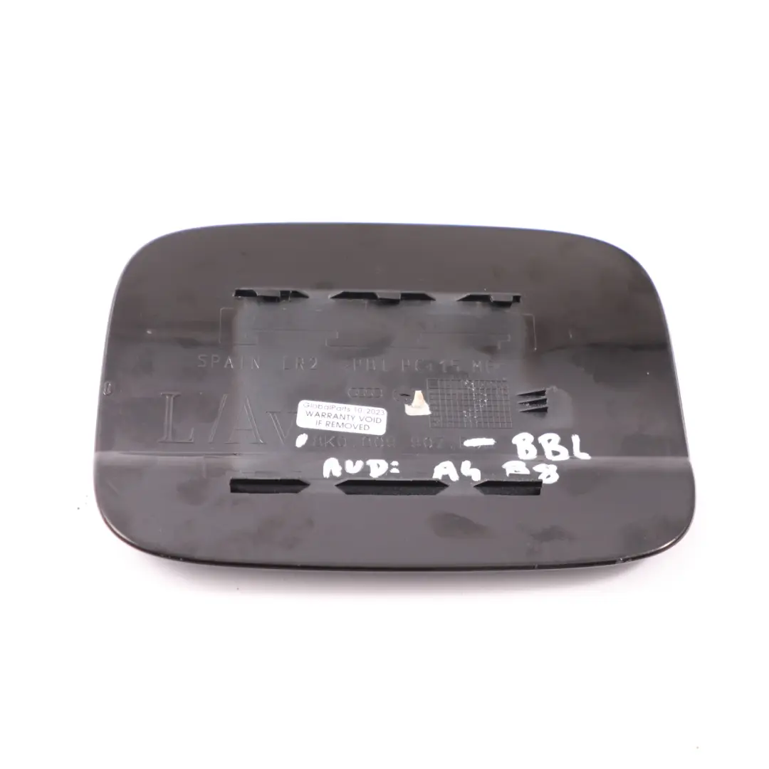 Audi A4 B8 Couvercle Bouchon Réservoir Carburant Noir Brillant - LY9B 8K0809907 - SKU 8K0809907-BBL - Numéro de pièce 8K0809907-BBL