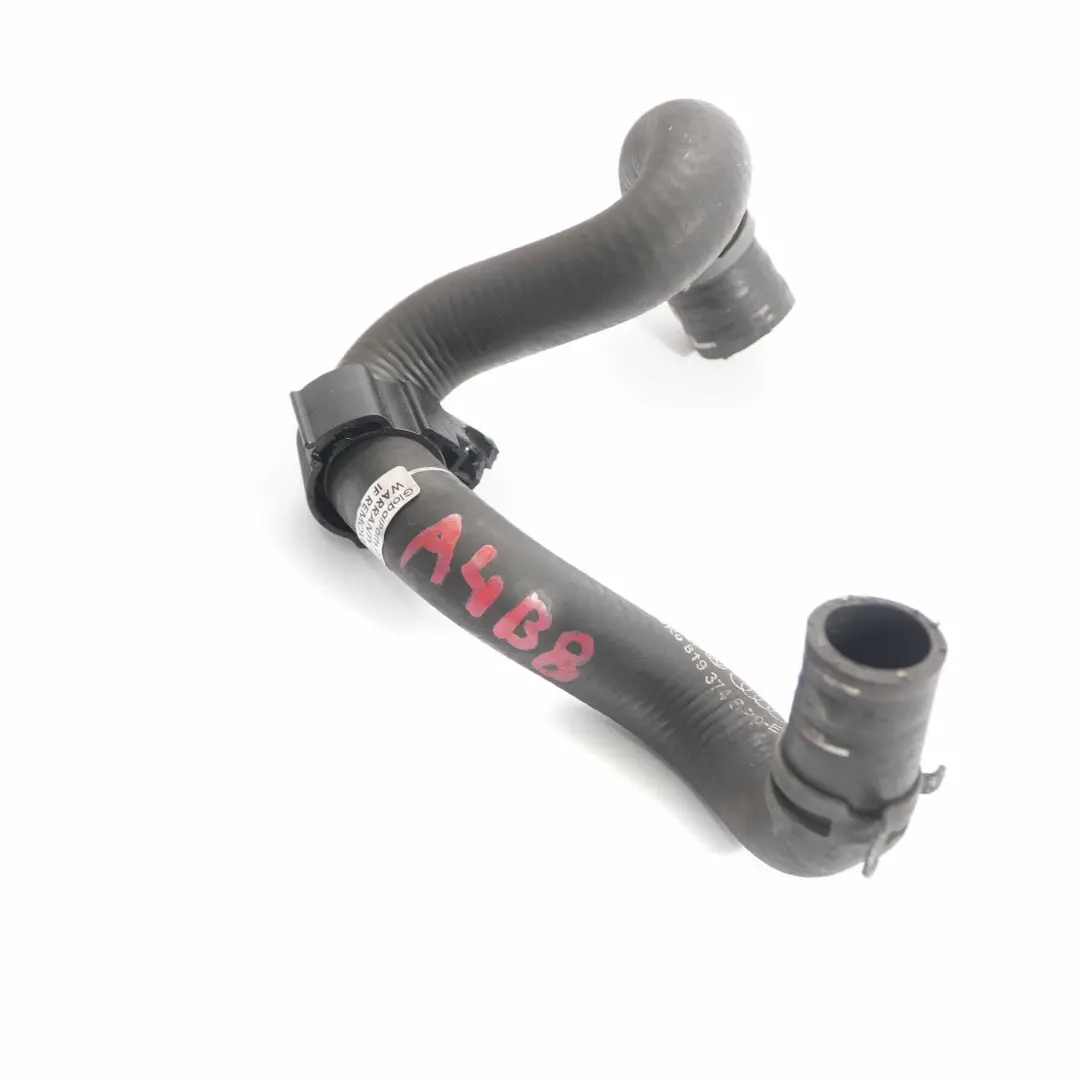 Audi A4 B8 2.0 TDI Diesel Water Pipe Engine Cooling Coolant Hose Line - SKU 8K0819374 - Part number 8K0819374