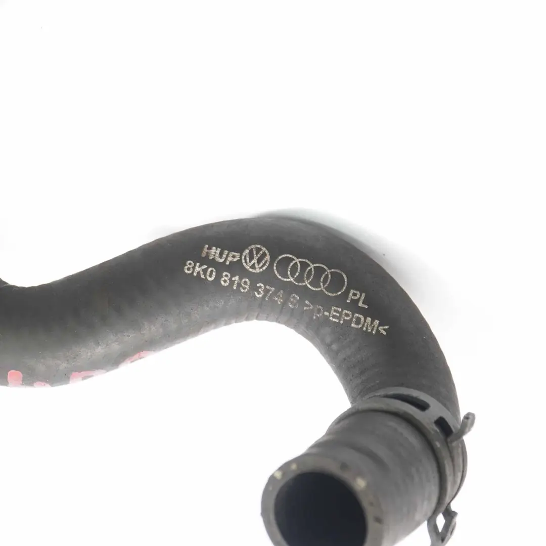 Water Pipe Engine Cooling Coolant Hose Line to Audi A4 B8 2.0 TDI Diesel with Part number 8K0819374 Audi A4 B8 2.0 TDI Diesel Water Pipe Engine Cooling Coolant Hose Line - SKU 8K0819374 - Part number 8K0819374