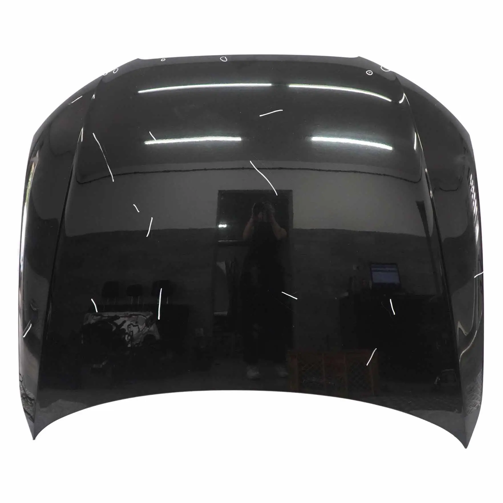 Audi A4 B8 Hood Bonnet Cover Panel Brilliant Black Metallic - LY9B