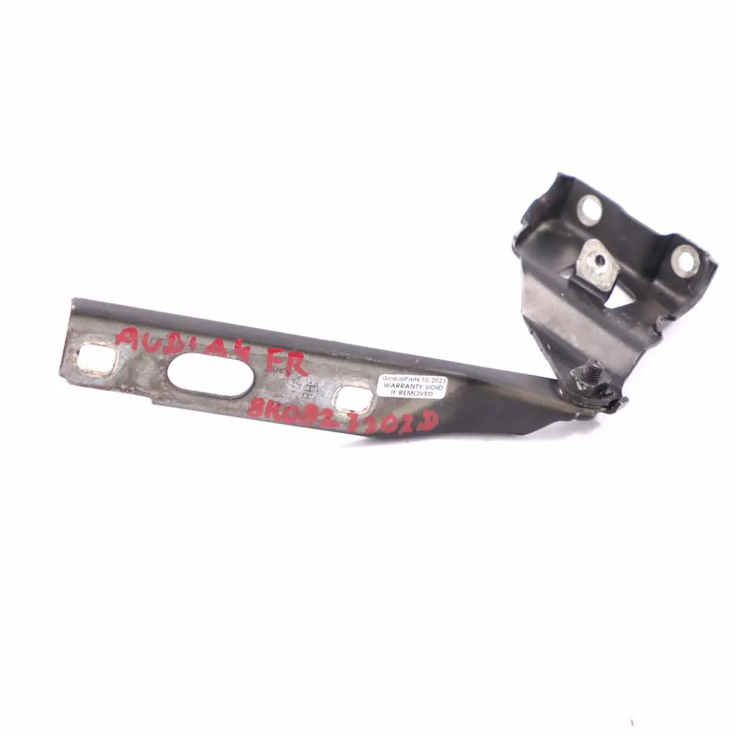 Audi A4 B8 Hood Bonnet Hinge Front Right O/S Black - SKU 8K0823302D-BLK - Part number 8K0823302D