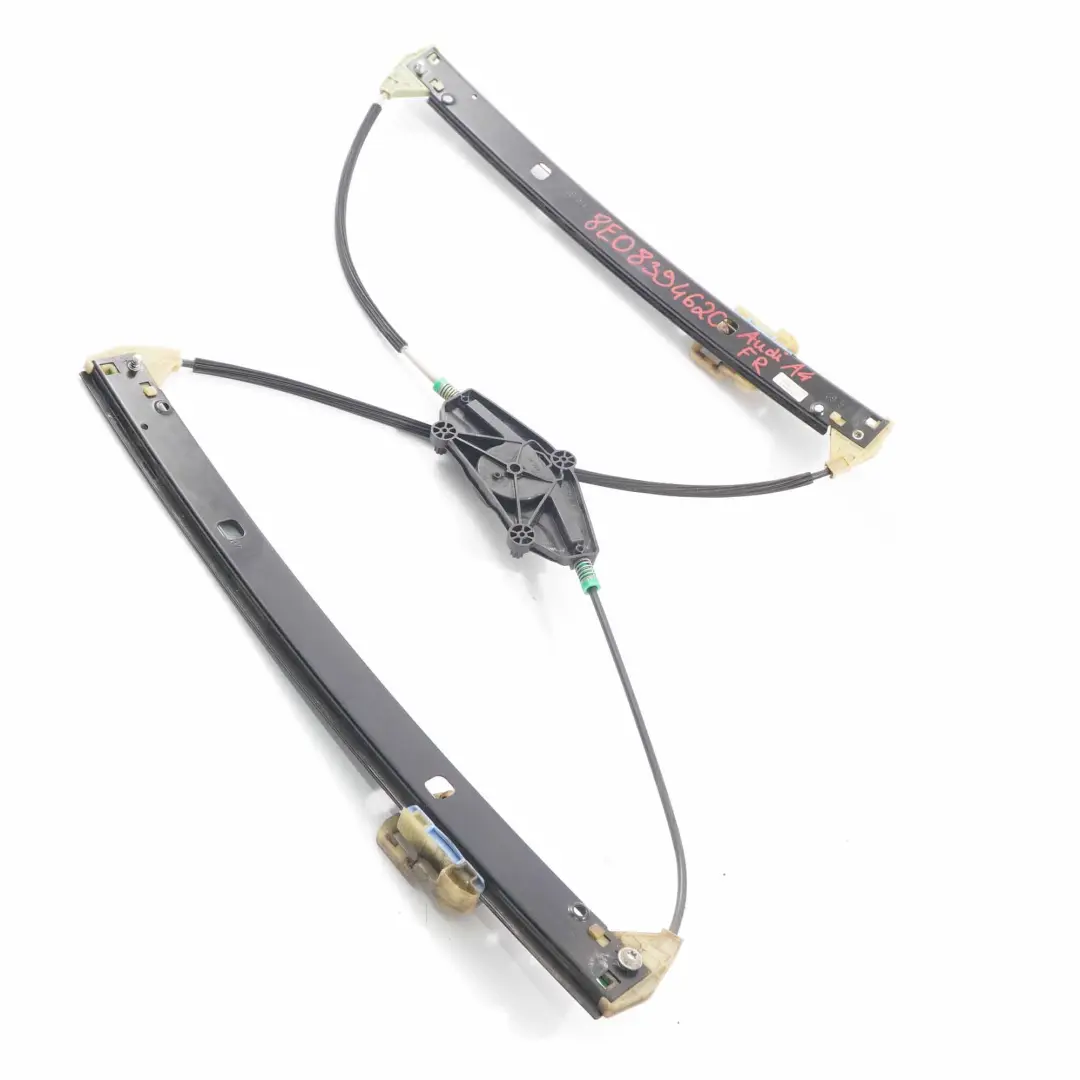 Front Door Window Lifter Regulator Mechanism Right O/S to Audi A4 B8 with Part number 8K0837462 Audi A4 B8 Front Door Window Lifter Regulator Mechanism Right O/S - SKU 8K0837462 - Part number 8K0837462