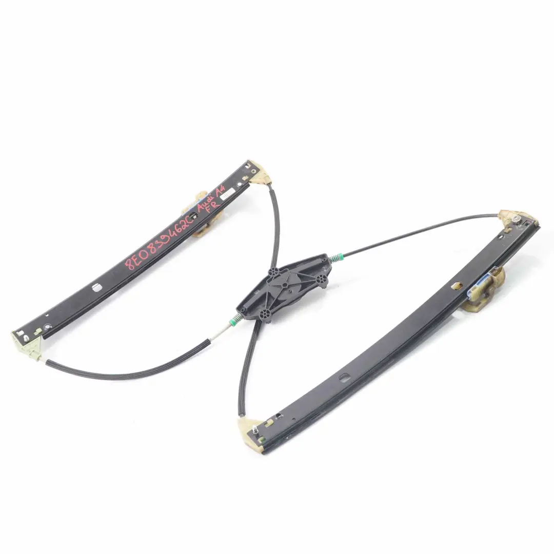 Audi A4 B8 Window Lifter Front Door Right O/S Regulator Mechanism - SKU 8K0837462 - Part number 8K0837462
