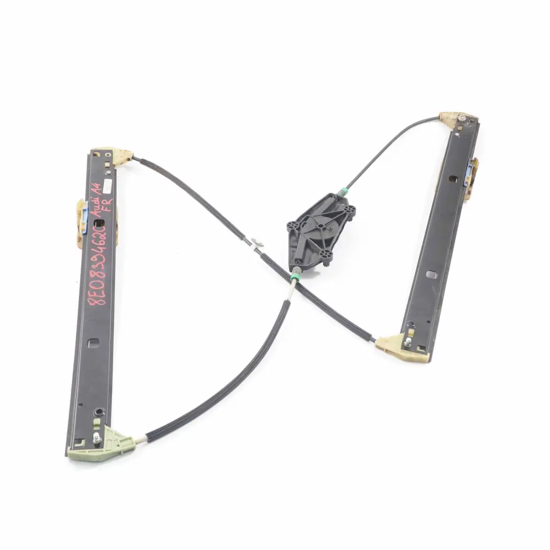 Audi A4 B8 Front Door Window Lifter Regulator Mechanism Right O/S - SKU 8K0837462 - Part number 8K0837462