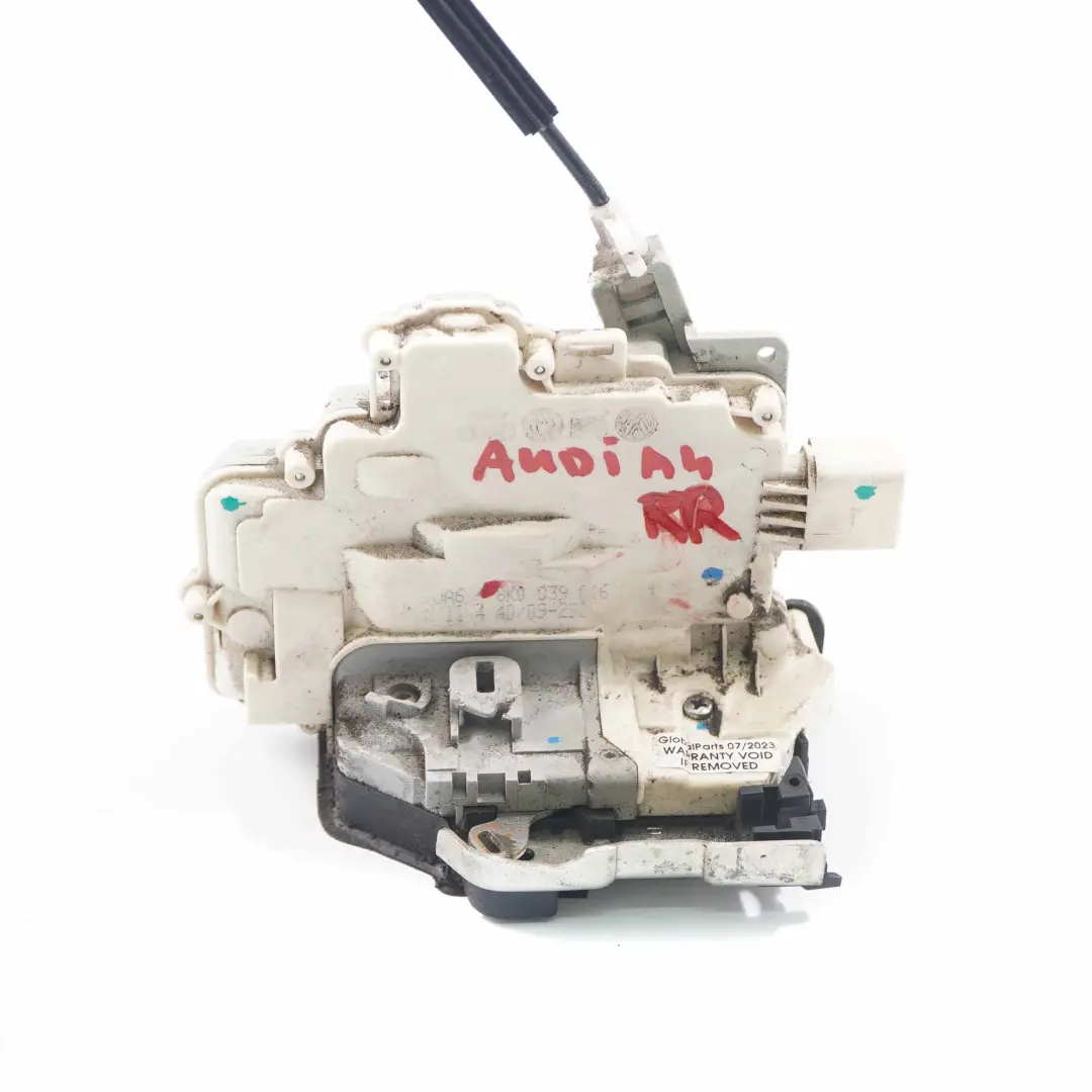 Door Lock Audi A4 B8 Rear Right O/S Latch Catch Actuator to with Part number 8K0839016 Door Lock Audi A4 B8 Rear Right O/S Latch Catch Actuator - SKU 8K0839016 - Part number 8K0839016