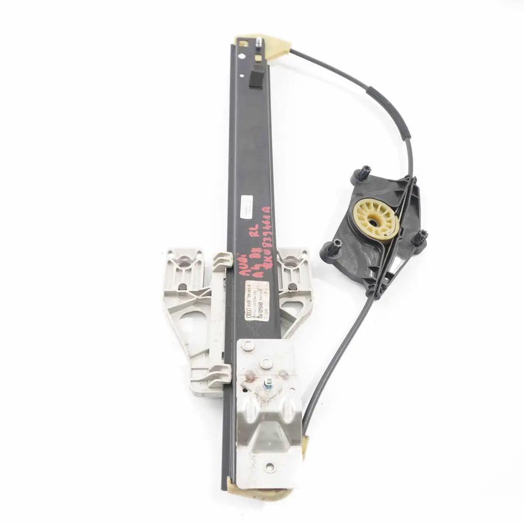 Audi A4 B8 Lève-Vitre Porte Arrière Gauche Mécanisme Régulateur - SKU 8K0839461A - Numéro de pièce 8K0839461A