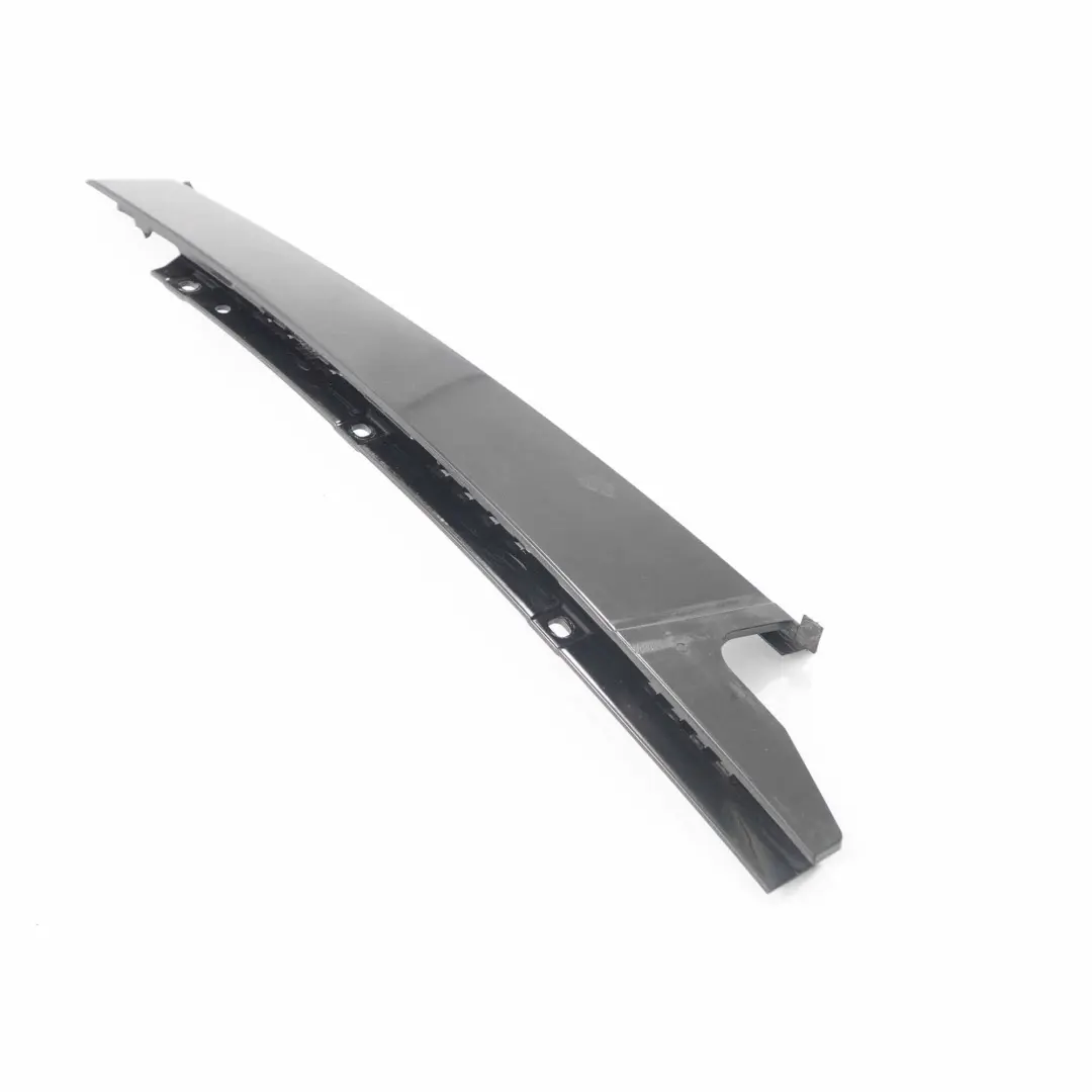 Column Pillar Rear Door Right O/S Black Trim Strip to Audi A4 B8 Cover with Part number 8K0839902 Audi A4 B8 Cover Column Pillar Rear Door Right O/S Black Trim Strip - SKU 8K0839902 - Part number 8K0839902