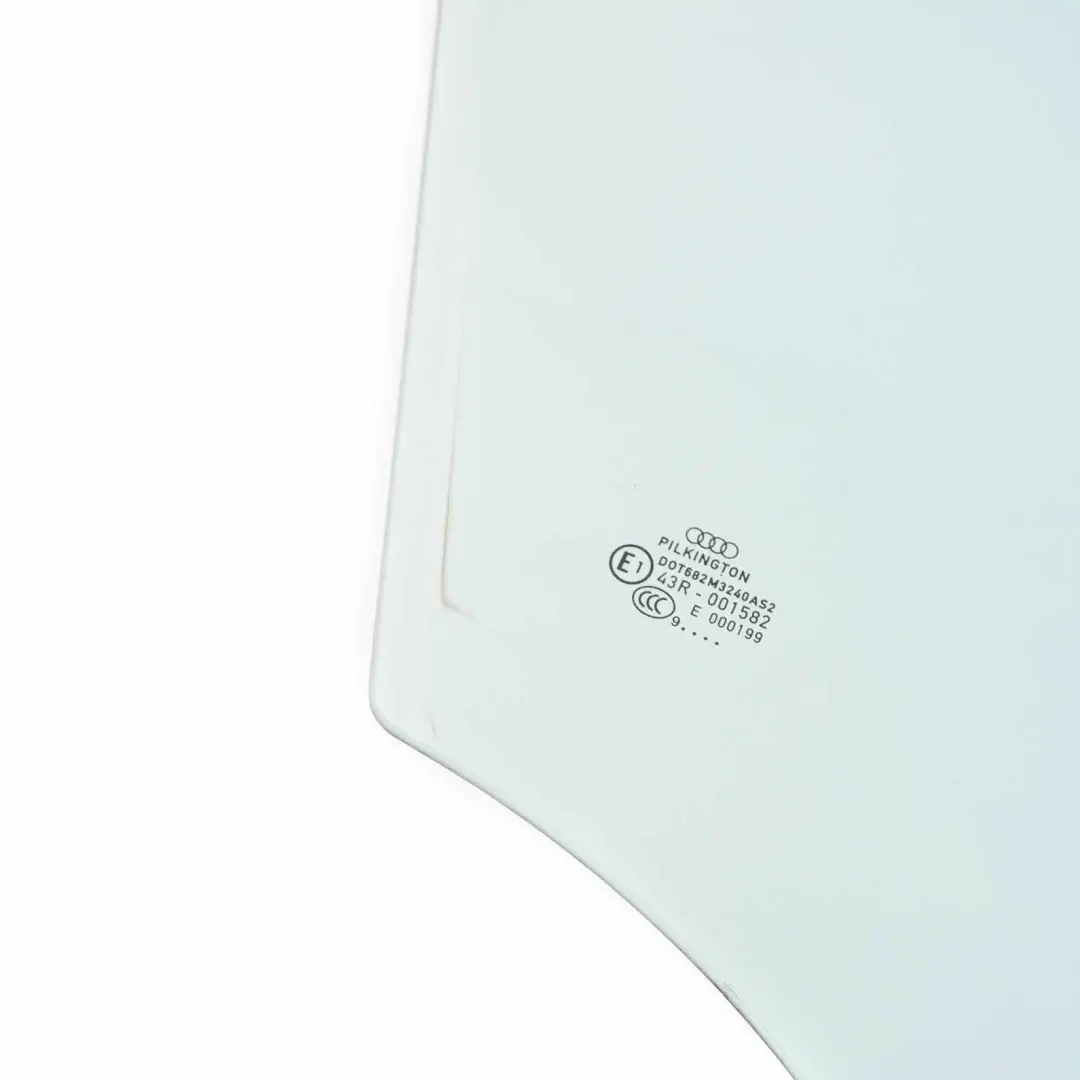 Audi A4 B8 Window Glass Door Side Front Right O/S Green AS2 - SKU 8K0845202C - Part number 8K0845202C