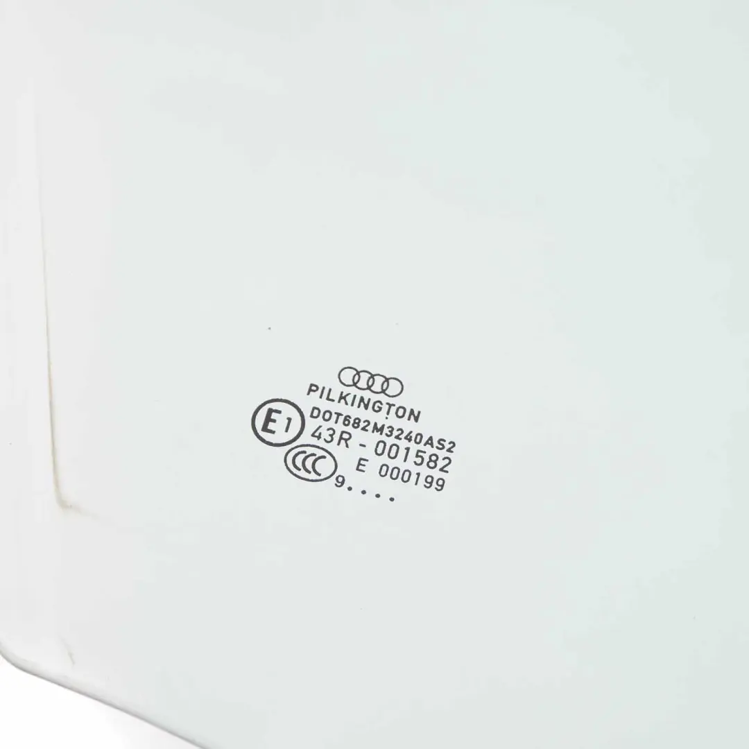 Audi A4 B8 Cristal Puerta Lado Delantero Derecho Verde AS2 - SKU 8K0845202C - Número de pieza 8K0845202C