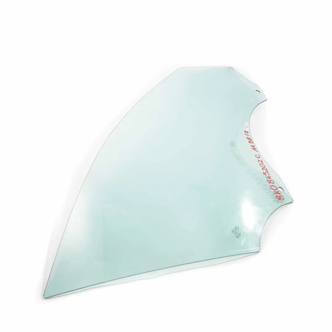 Audi A4 B8 Vetro Porta Lato Anteriore Destro Verde AS2 - SKU 8K0845202C - Numero di parte 8K0845202C