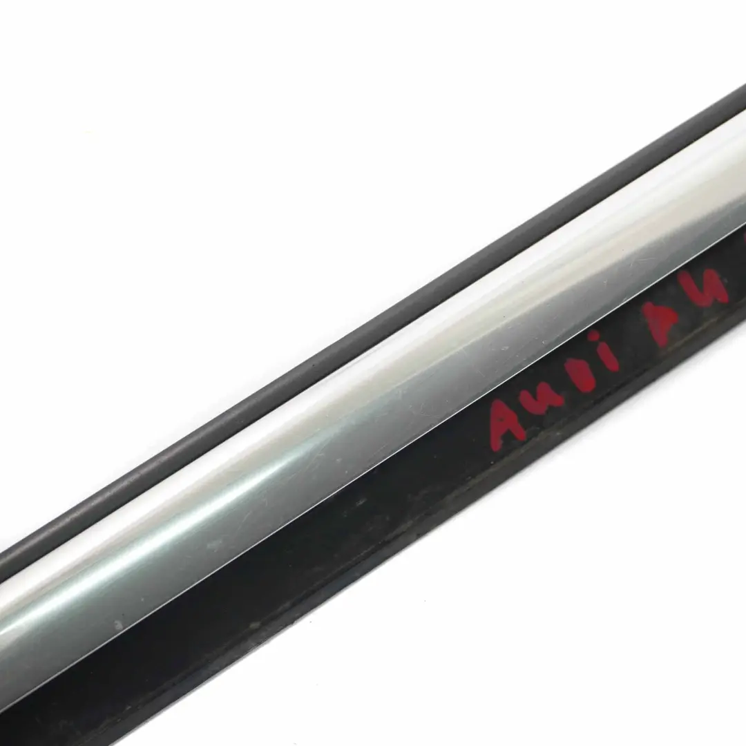 Audi A4 B8 Window Seal Door Front Right O/S Trim Strip Chrome Moulding - SKU 8K0853284 - Part number 8K0853284