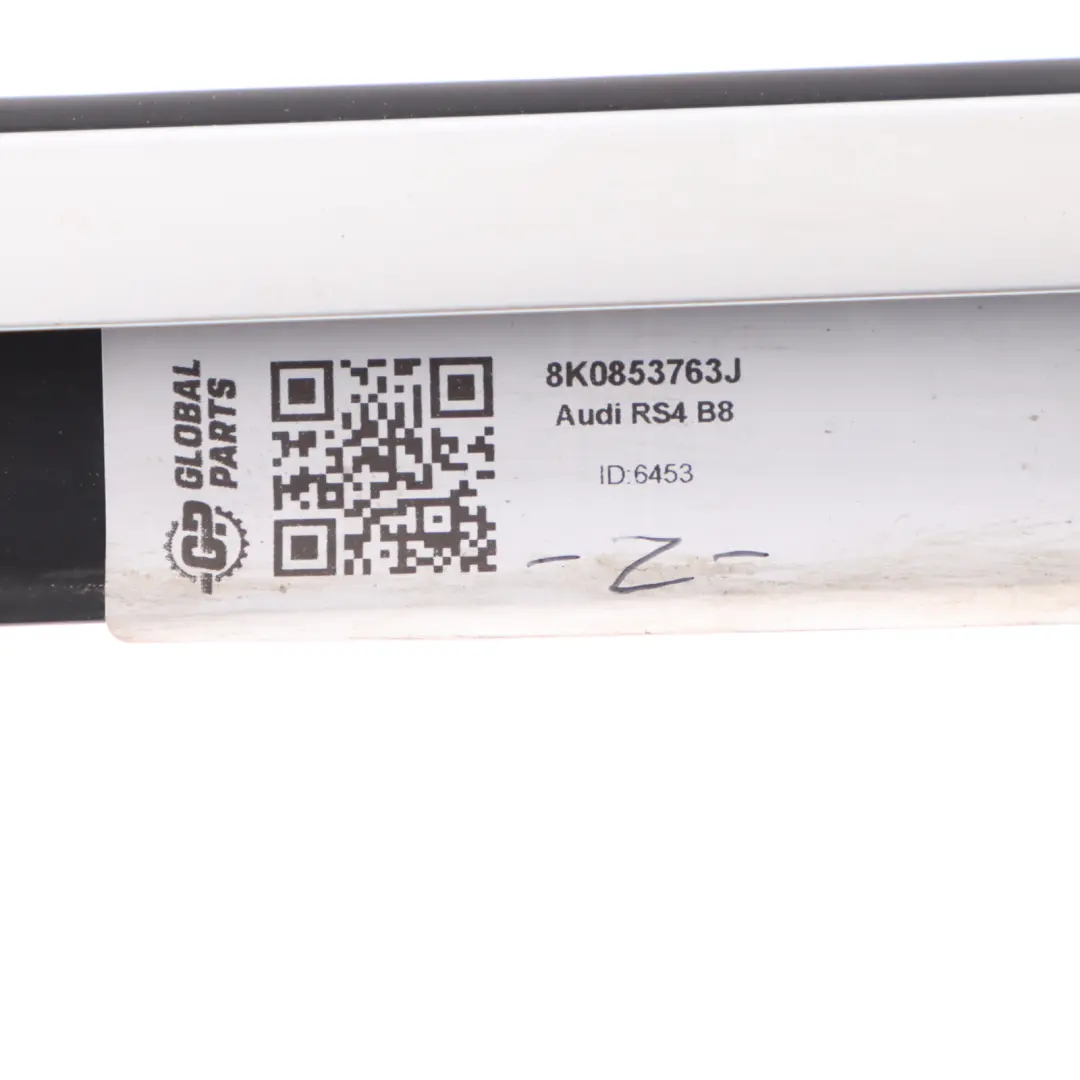 Moldura Puerta Trasera Izquierda Aluminio Cepillado para Audi RS4 B8 con número de pieza 8K0853763J Audi RS4 B8 Moldura Puerta Trasera Izquierda Aluminio Cepillado - SKU 8K0853763J - Número de pieza 8K0853763J