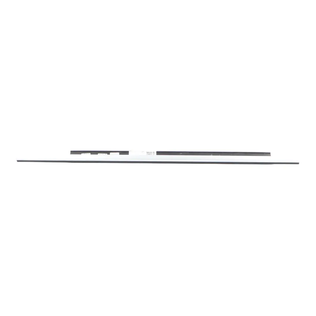 Audi RS4 B8 Door Trim Moulding Strip Rear Left N/S Brushed Aluminium - SKU 8K0853763J - Part number 8K0853763J