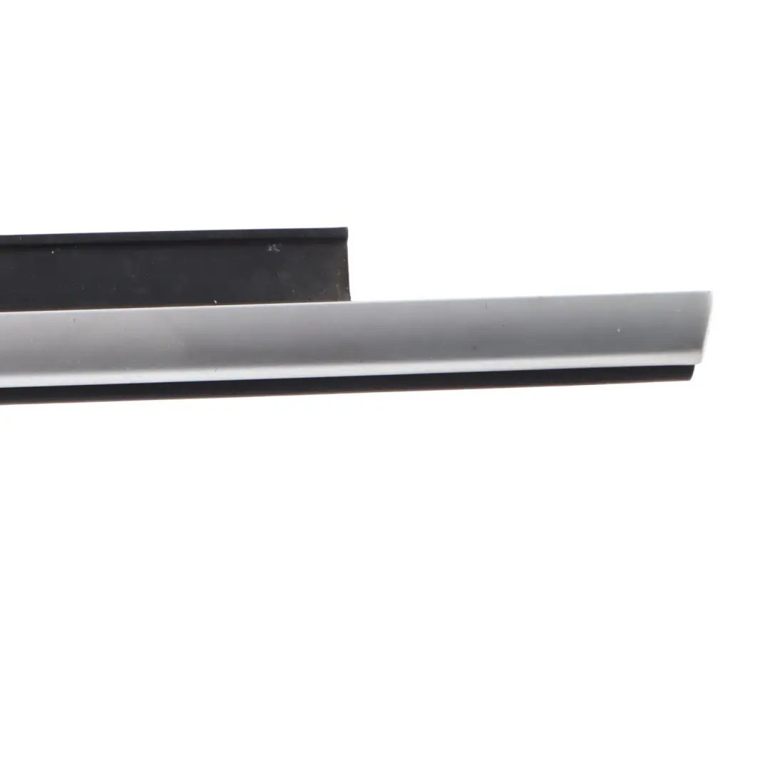 Door Trim Moulding Strip Rear Left N/S Brushed Aluminium to Audi RS4 B8 with Part number 8K0853763J Audi RS4 B8 Door Trim Moulding Strip Rear Left N/S Brushed Aluminium - SKU 8K0853763J - Part number 8K0853763J