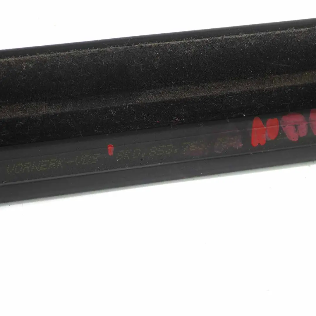 Audi A4 B8 Fensterdichtung Tür hinten rechts Zierleiste Chromleiste - SKU 8K0853764 - Teilenummer 8K0853764