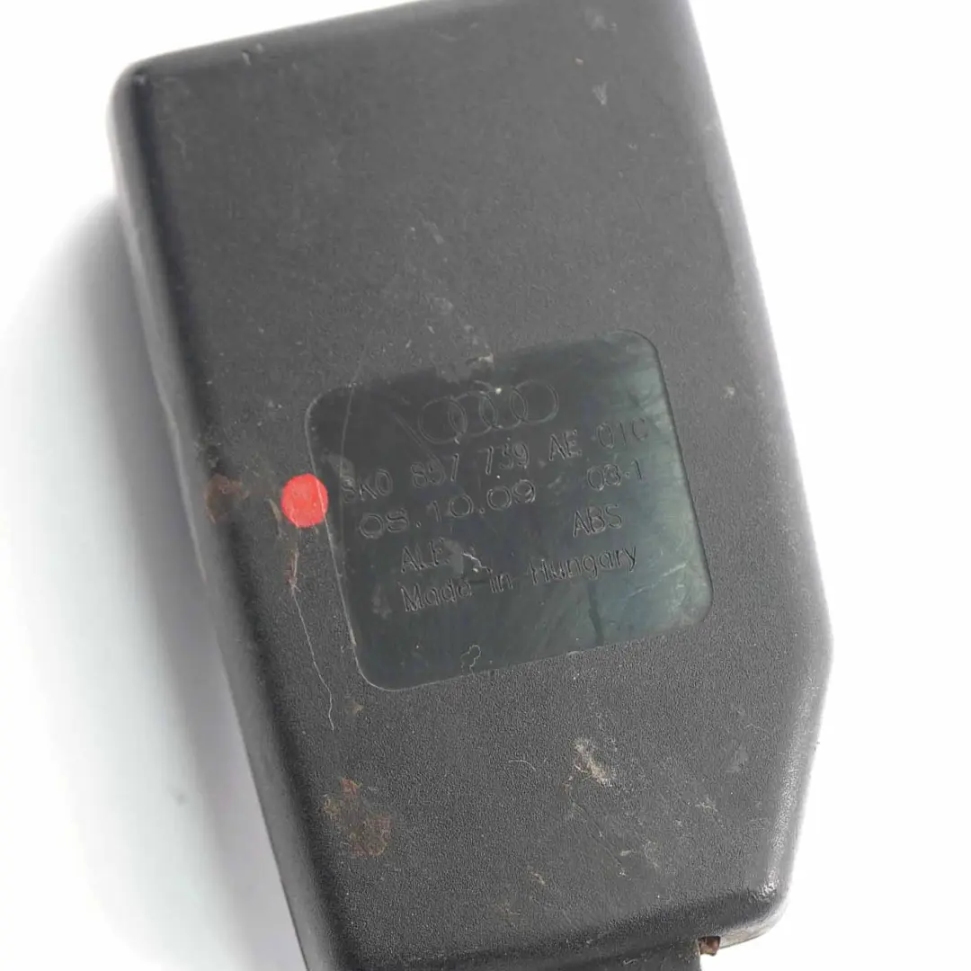 Boucle de ceinture de sécurité double arrière pour Audi A4 B8 Avant à propos du numéro de pièce 8K0857739AE Audi A4 B8 Avant Boucle de ceinture de sécurité double arrière - SKU 8K0857739AE - Numéro de pièce 8K0857739AE