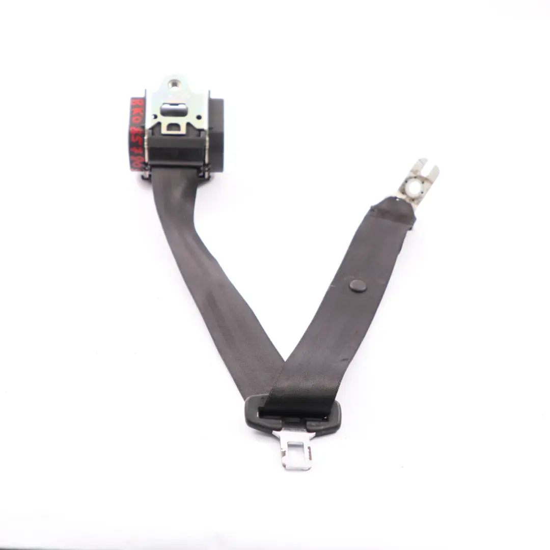 Seat Belt Audi A4 B8 A5 8T Upper Rear Left Right N/O/S Seatbelt Black - SKU 8K0857805P - Part number 8K0857805P