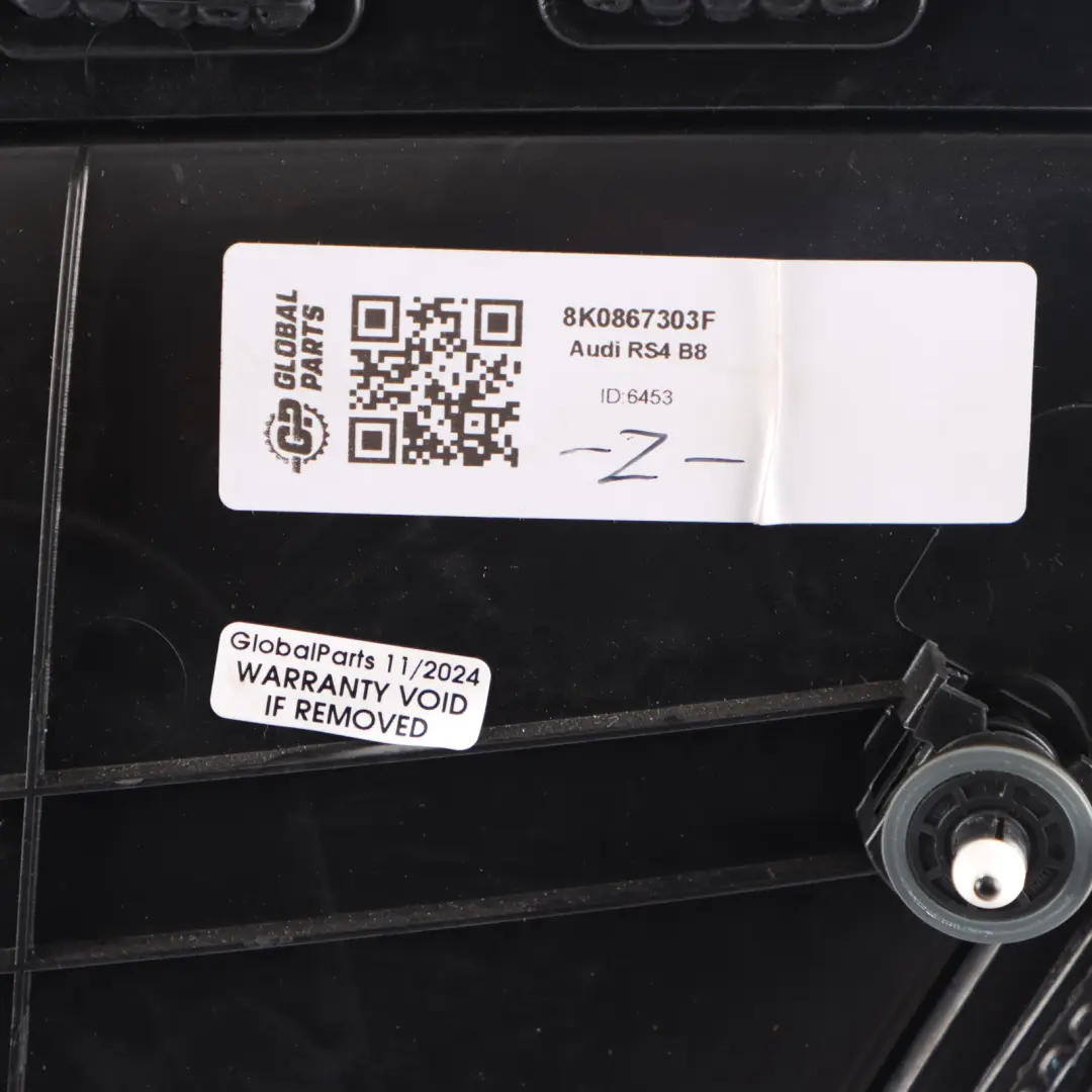 Door Card Rear Left N/S Trim Panel Cover Alcantara to Audi RS4 B8 with Part number 8K0867303F Audi RS4 B8 Door Card Rear Left N/S Trim Panel Cover Alcantara - SKU 8K0867303F - Part number 8K0867303F