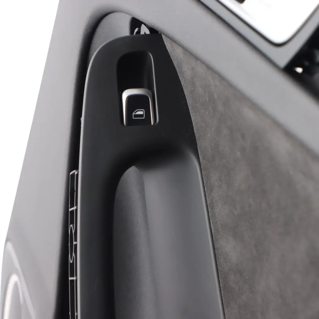 Door Card Rear Right O/S Trim Panel Cover Alcantara to Audi RS4 B8 with Part number 8K0867304F Audi RS4 B8 Door Card Rear Right O/S Trim Panel Cover Alcantara - SKU 8K0867304F - Part number 8K0867304F