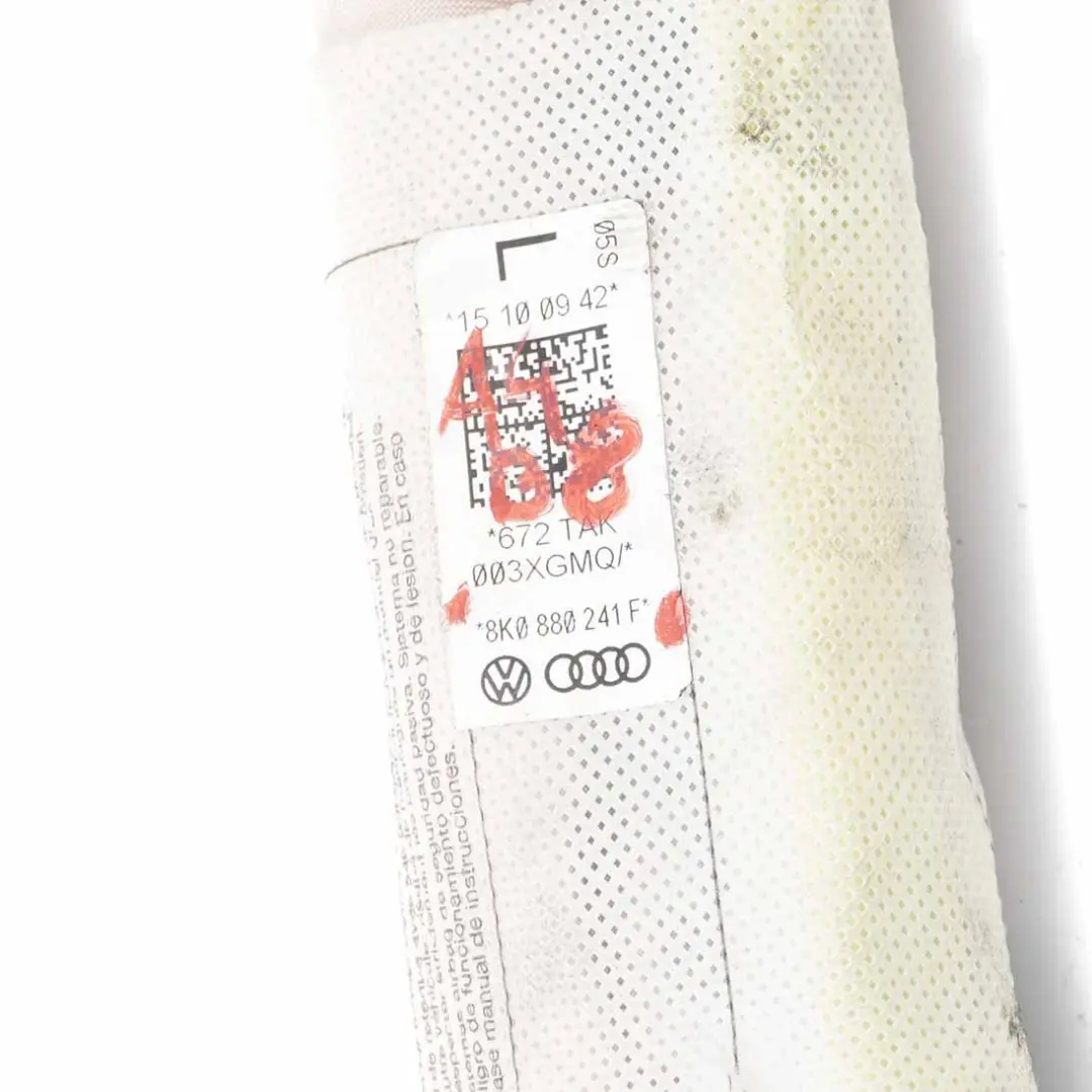 Airbag Siège Side Air Bag Avant Gauche pour Audi A4 B8 à propos du numéro de pièce 8K0880241F Audi A4 B8 Airbag Siège Side Air Bag Avant Gauche - SKU 8K0880241F - Numéro de pièce 8K0880241F
