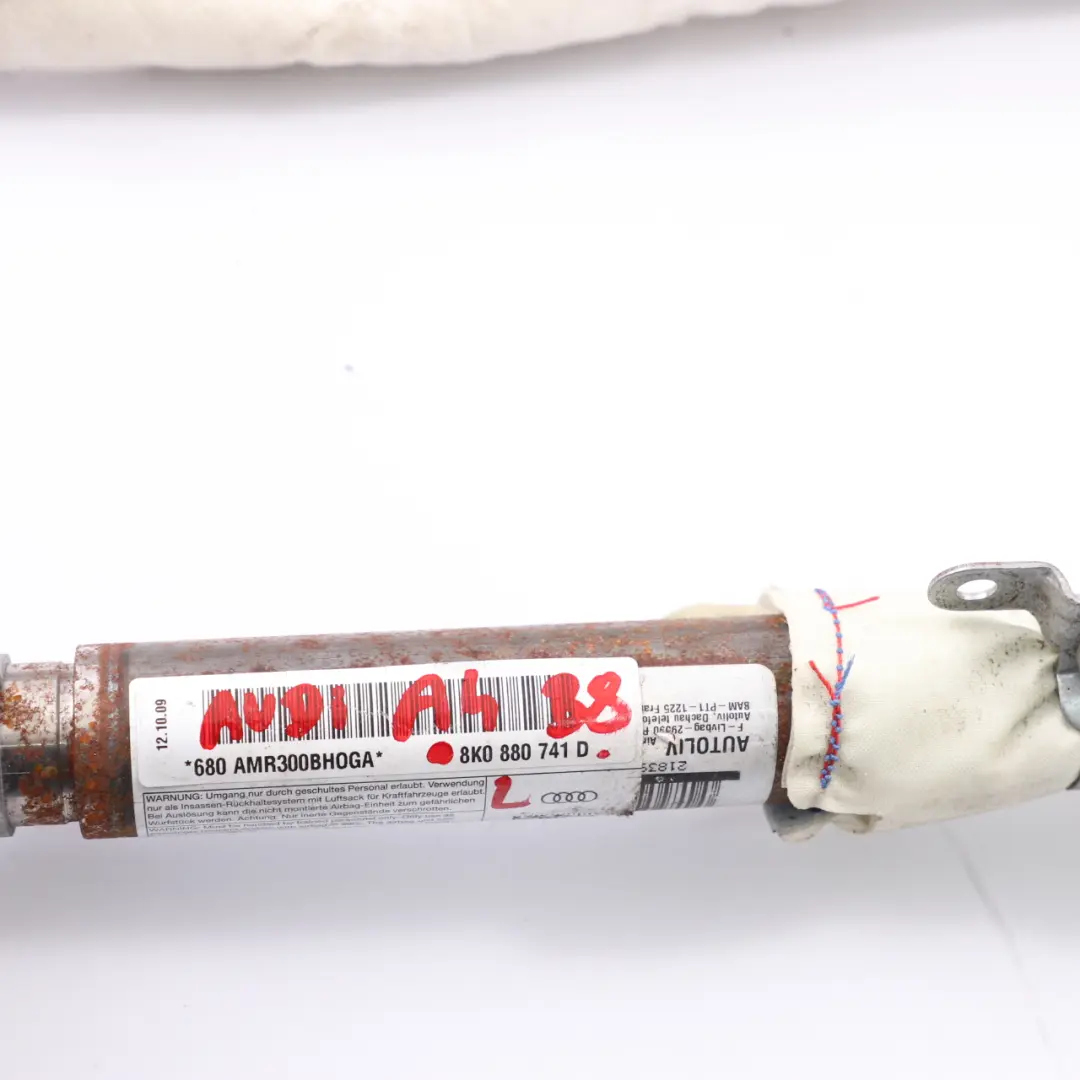 Módulo Aire De Cortina De Techo De Avant Lado Izquierdo, para Audi A4 B8 con número de pieza 8K0880741D Audi A4 B8 Módulo Aire De Cortina De Techo De Avant Lado Izquierdo, - SKU 8K0880741D - Número de pieza 8K0880741D