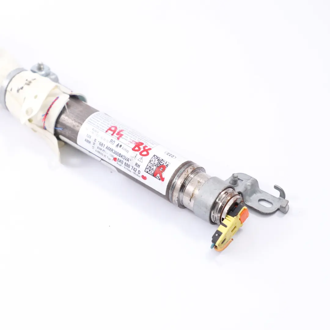 Cabeza Techo Airbag Cortina Derecho Air Bag para Audi A4 B8 Avant con número de pieza 8K0880742D Audi A4 B8 Avant Cabeza Techo Airbag Cortina Derecho Air Bag - SKU 8K0880742D - Número de pieza 8K0880742D