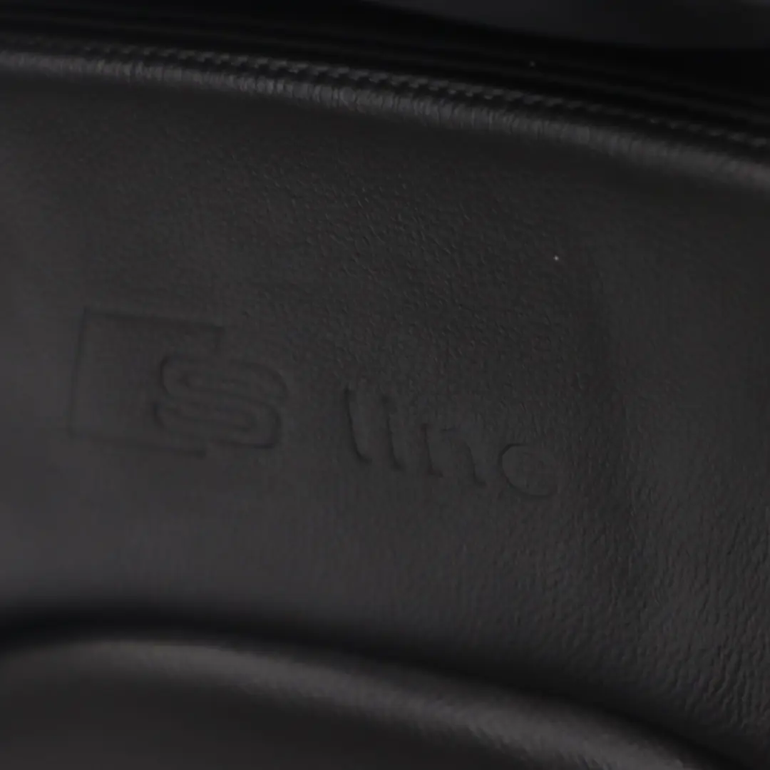 Audi A4 B8 S-line Siège Avant Gauche Cuir Noir - SKU 8K0881805BH-1 - Numéro de pièce 8K0881805BH