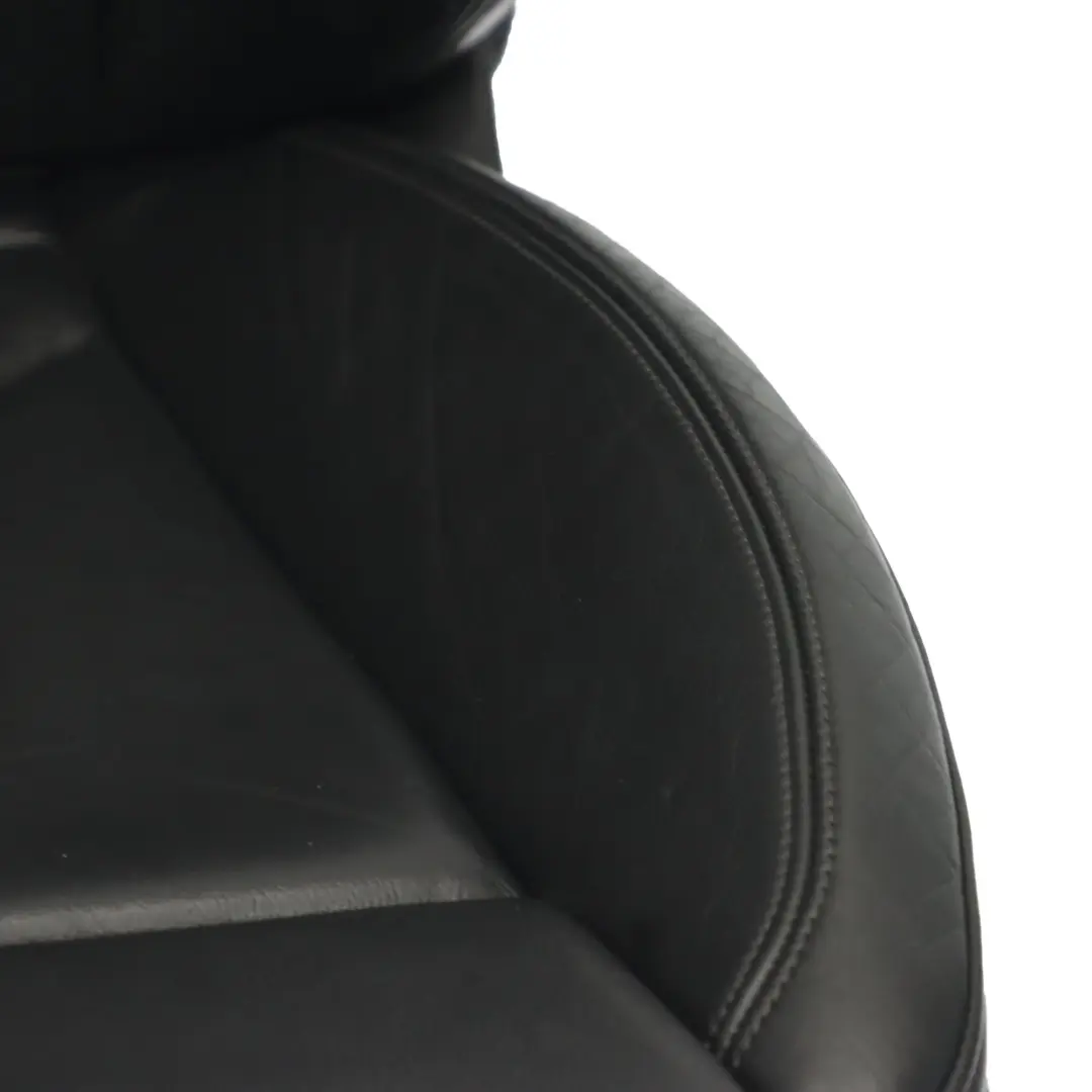 Audi A4 B8 S-line Fotel Lewy Przód Przedni Skóra Czarna - SKU 8K0881805BH-1 - Numer Części 8K0881805BH