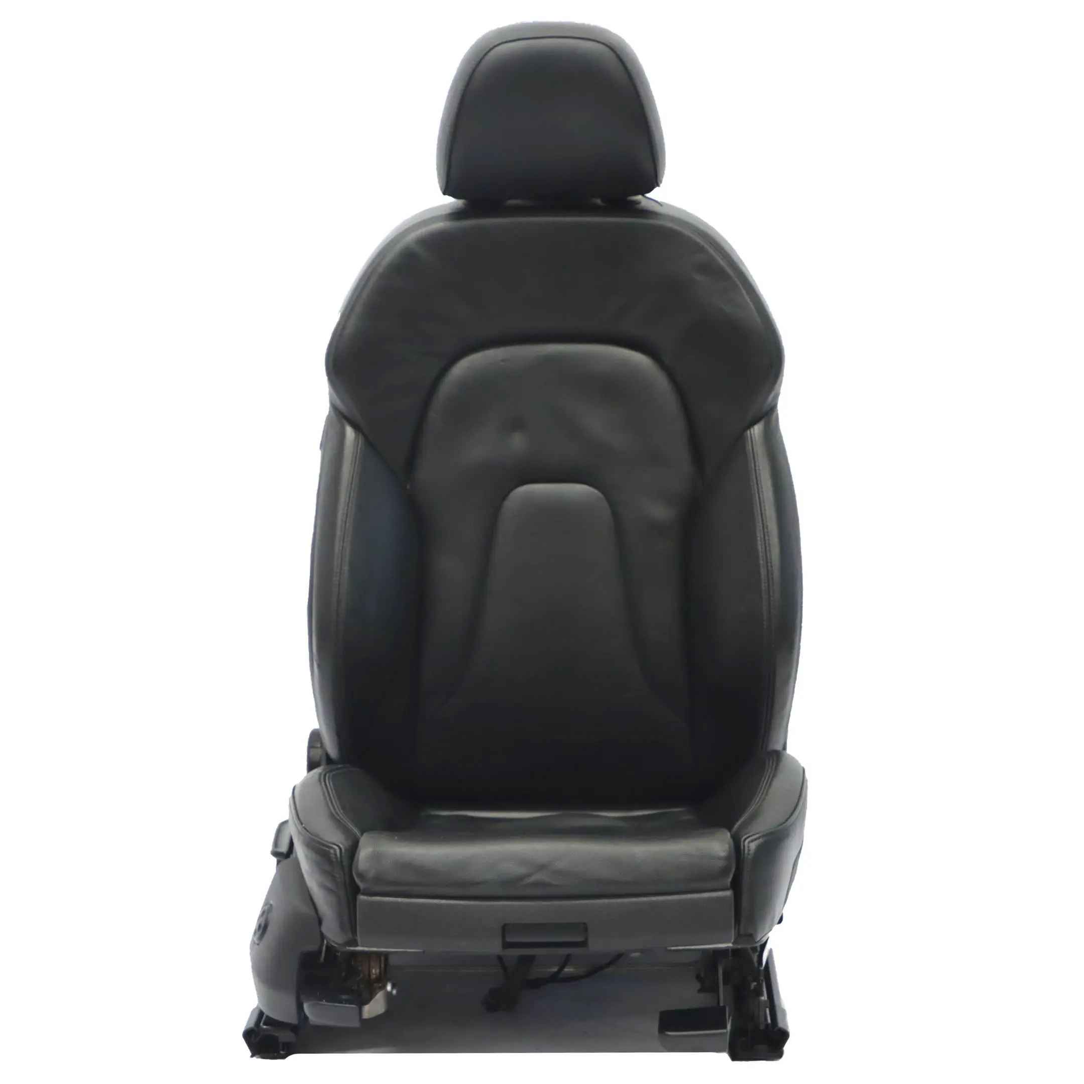 Audi A4 B8 S-line Asiento Delantero Derecho Cuero Negro