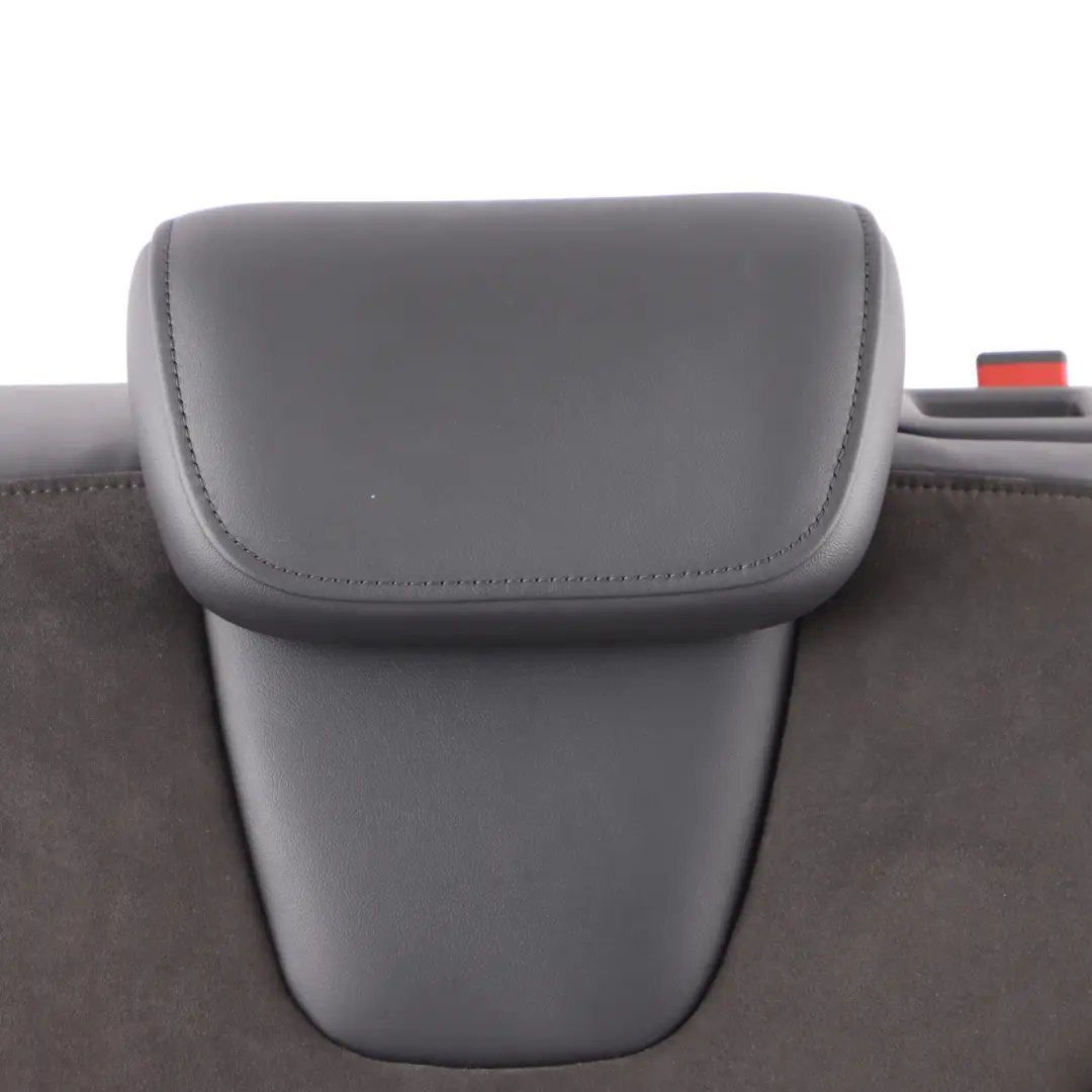 Backrest Left N/S Black Leather Alcantara to Audi RS4 B8 Rear Seat with Part number 8K0885805BE Audi RS4 B8 Rear Seat Backrest Left N/S Black Leather Alcantara - SKU 8K0885805BE - Part number 8K0885805BE