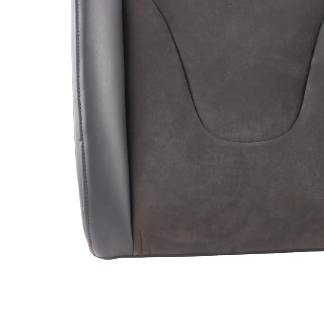 Backrest Left N/S Black Leather Alcantara to Audi RS4 B8 Rear Seat with Part number 8K0885805BE Audi RS4 B8 Rear Seat Backrest Left N/S Black Leather Alcantara - SKU 8K0885805BE - Part number 8K0885805BE