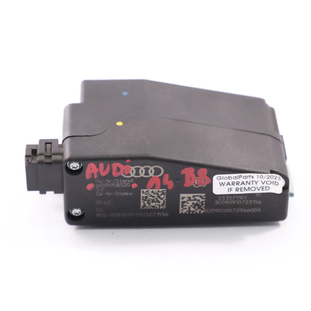 Audi A4 B8 A5 8T Module contrôle verrouillage de la colonne direction - SKU 8K0905852D - Numéro de pièce 8K0905852D
