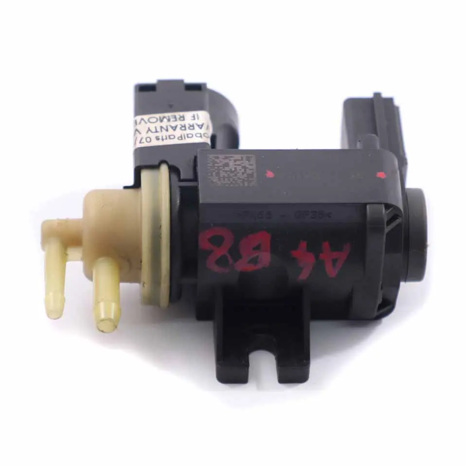 Luft Vakuum Turbo Ventil für Audi A4 B8 A5 8T 2.0 TDI Diesel mit Teilenummer 8K0906627 Audi A4 B8 A5 8T 2.0 TDI Diesel Luft Vakuum Turbo Ventil - SKU 8K0906627 - Teilenummer 8K0906627