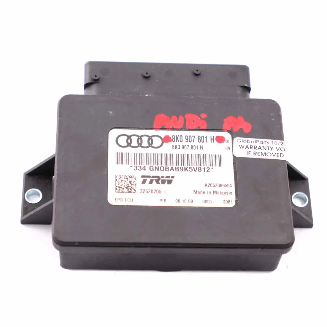 Audi A4 B8 A5 8T Módulo Control del Freno Estacionamiento Eléctrico  8K0907801H