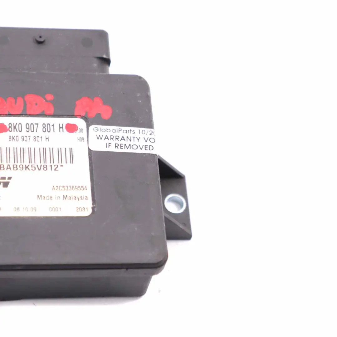 Parking Module Electric Brake Control Unit to Audi A4 B8 A5 8T with Part number 8K0907801H Audi A4 B8 A5 8T Parking Module Electric Brake Control Unit - SKU 8K0907801H - Part number 8K0907801H