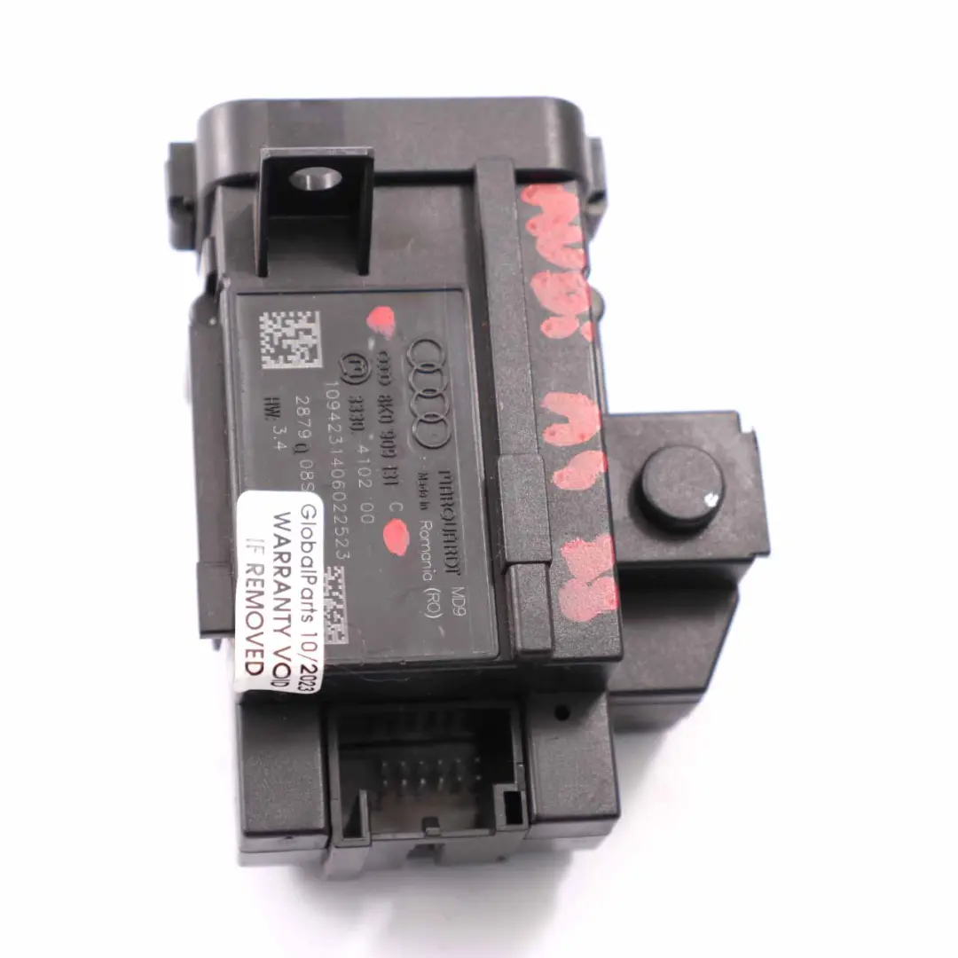 Audi A4 B8 Ignition Switch Barrel Housing Lock Control Unit - SKU 8K0909131 - Part number 8K0909131