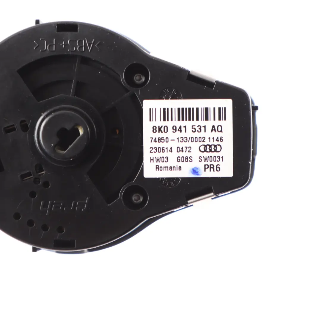 Front Lamp Headlight Adjuster Control Switch Panel to Audi RS4 B8 with Part number 8K0941531AQ Audi RS4 B8 Front Lamp Headlight Adjuster Control Switch Panel - SKU 8K0941531AQ - Part number 8K0941531AQ