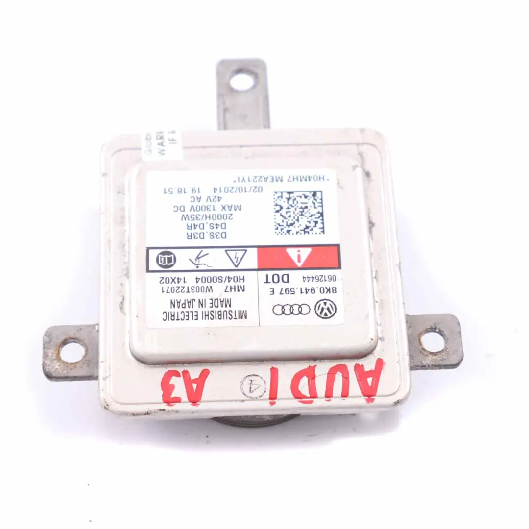 Módulo xenón Audi A3 A4 A5 A6 Unidad control balasto los faros para con número de pieza 8K0941597E Módulo xenón Audi A3 A4 A5 A6 Unidad control balasto los faros - SKU 8K0941597E - Número de pieza 8K0941597E