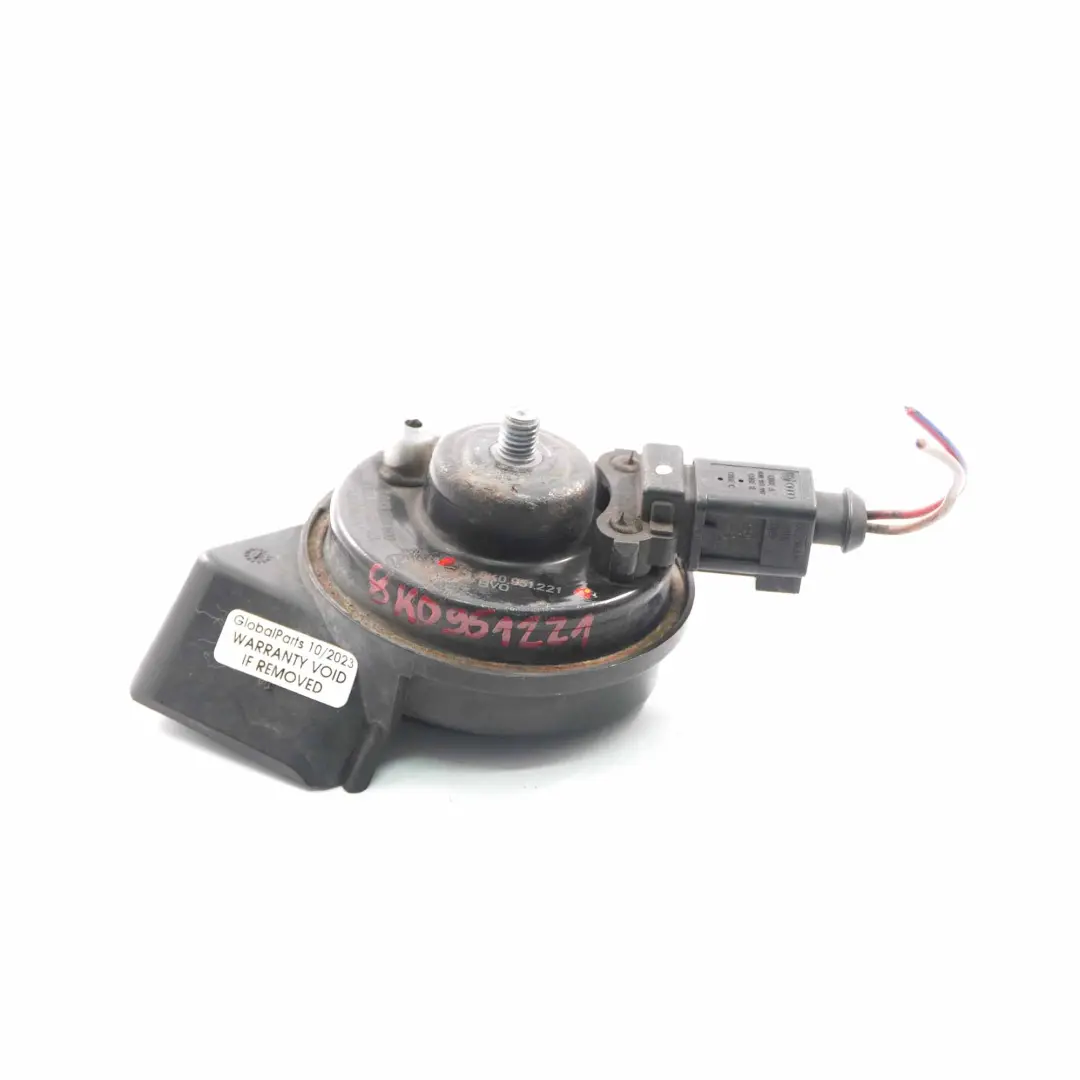 Audi A4 B8 A5 8T Horn Sound Signal Fanfare Alarm Low Tone Siren - SKU 8K0951221 - Part number 8K0951221