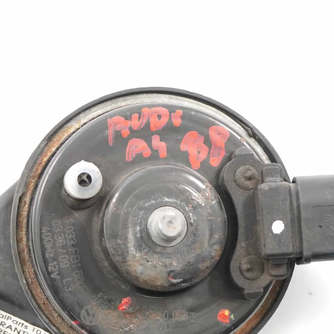 Audi A4 B8 A5 8T Horn Sound Signal Fanfare Alarm Low Tone Siren - SKU 8K0951221 - Part number 8K0951221
